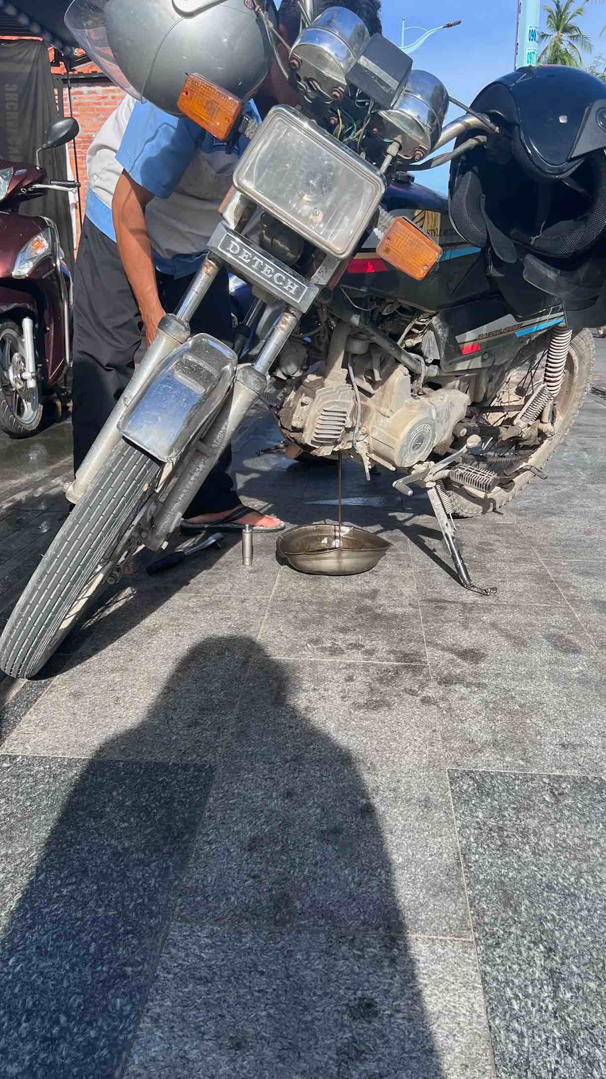 Vidange moto Honda Win